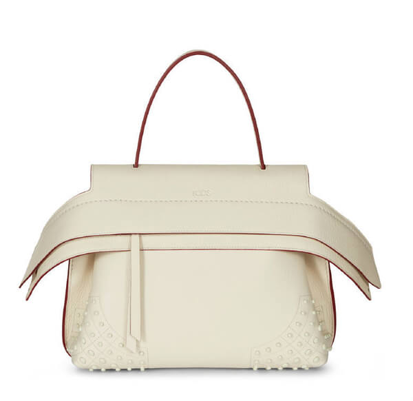 2016-17FW モデルトッズ バッグスーパーコピー ★スモールウエイブバッグ 2wayモデル★TOD'S Wave Bag Small /Off White 